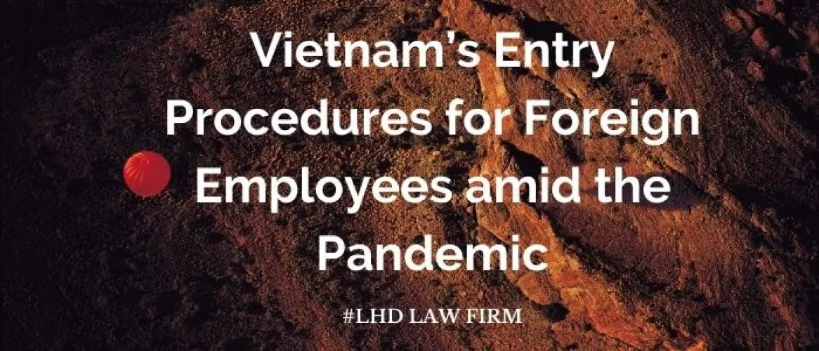 Thủ tục nhập cảnh của Việt Nam đối với người lao động nước ngoài trong bối cảnh Đại dịch Covid-19